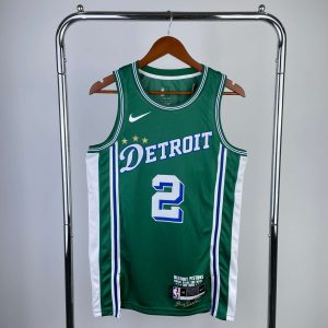 2023 Season Detroit Pistons City Edition #2 Cade Cunningham Jersey - Image 1