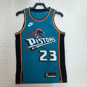 2023 Season Detroit Pistons Retro #23 Jaden Ivey Jersey - Image 1