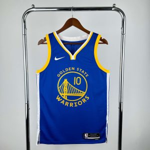 2023 Season Golden State Warriors V-Neck Blue #10 Jimmy Butler Jersey - Image 1