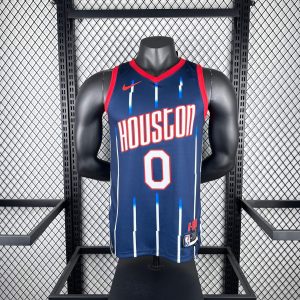 2023 Season Houston Rockets City Edition #0 Russell Westbrook Jersey - Image 1