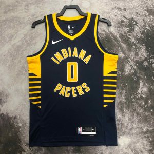 2023 Season Indiana Pacers Away #0 Tyrese Haliburton Jersey - Image 1