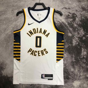 2023 Season Indiana Pacers Home #0 Tyrese Haliburton Jersey - Image 1