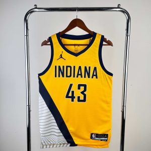 2023 Season Indiana Pacers Jordan Edition #43 Pascal Siakam Jersey - Image 1
