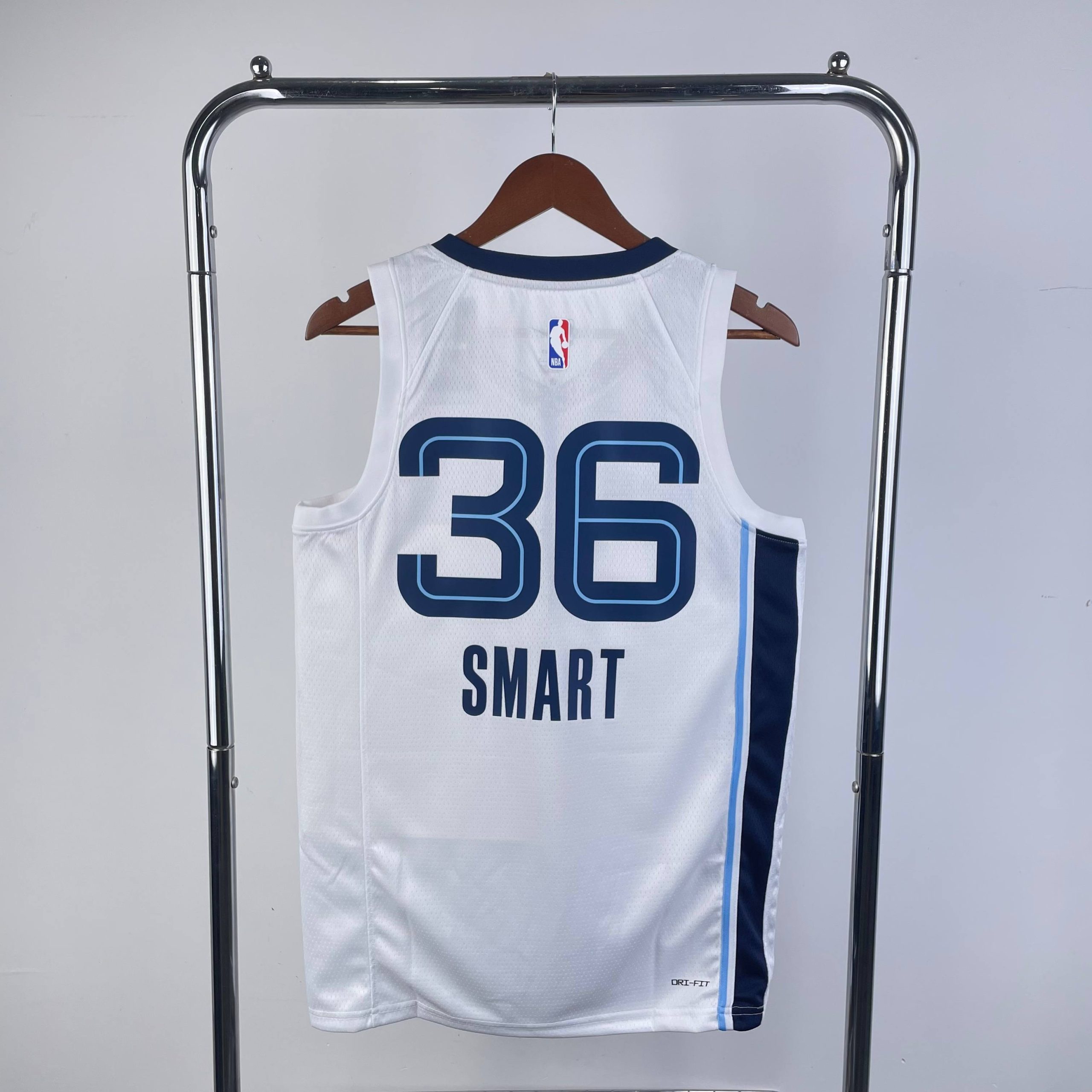 2023 season memphis grizzlies home white #36 marcus smart jersey image 2 2023 Season Memphis Grizzlies Home White #36 Marcus Smart Jersey - Image 2