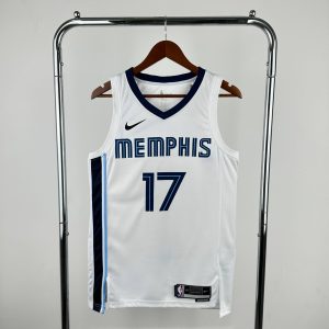 2023 Season Memphis Grizzlies White #17 Yuki Kawamura Jersey - Image 1