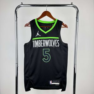 New arrivals 2023 Season Minnesota Timberwolves Jordan Edition #5 Anthony Edwards Jersey - Image 1
