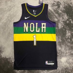 2023 Season New Orleans Pelicans City Edition #1 Zion Williamson Jersey - Image 1
