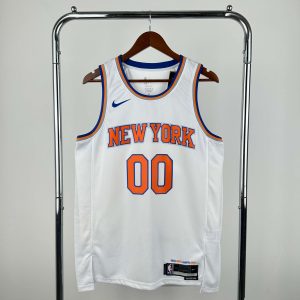 2023 Season New York Knicks White Jordan Clarkson Jersey - Image 1