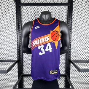 New arrivals 2023 Season Phoenix Suns Retro #34 Charles Barkley Jersey - Image 1