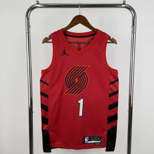 2023 Season Portland Trail Blazers Jordan Edition #1 Ja Morant Jersey - Image 1
