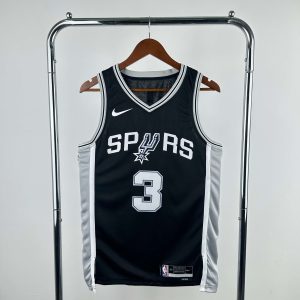 2023 Season San Antonio Spurs Black #3 Chris Paul Jersey - Image 1