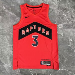 2023 Season Toronto Raptors Away Red #3 Brandon Ingram Jersey - Image 1