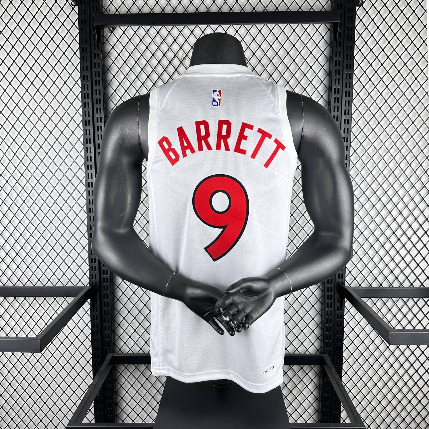 2023 season toronto raptors home white #9 rj barrett jersey image 2 2023 Season Toronto Raptors Home White #9 RJ Barrett Jersey - Image 2