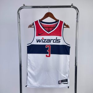 2023 Season Washington Wizards Home White #3 Bradley Beal Jersey - Image 1