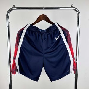 2024 Olympics USA Blue Basketball Shorts - Image 1
