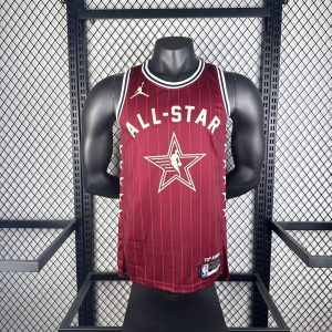 2024 Season All-Star Red #1 Devin Booker Jersey - Image 1
