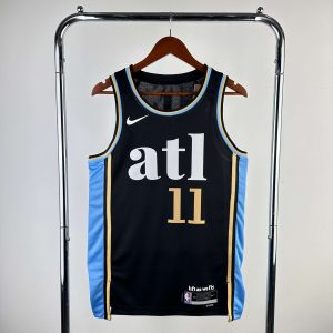 2024 Season Atlanta Hawks City Edition #11 Trae Young Jersey - Image 1