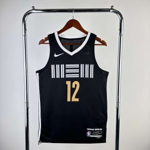 2024 Season Memphis Grizzlies City Edition #12 Ja Morant Jersey - Image 1