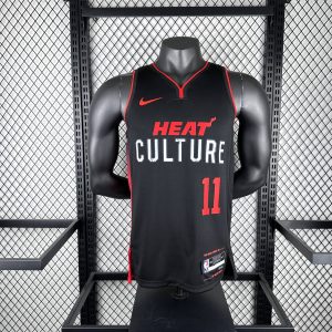 2024 Season Miami Heat City Edition #11 Jaime Jaquez Jr. Jersey - Image 1