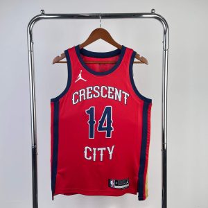 2024 Season New Orleans Pelicans Jordan Edition #14 Brandon Ingram Jersey - Image 1