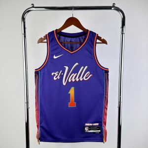 2024 Season Phoenix Suns City Edition #1 Devin Booker Jersey - Image 1