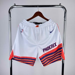 2024 Season Phoenix Suns Home White Basketball Shorts - Image 1