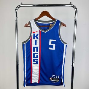 2024 Season Sacramento Kings City Edition #5 De'Aaron Fox Jersey - Image 1