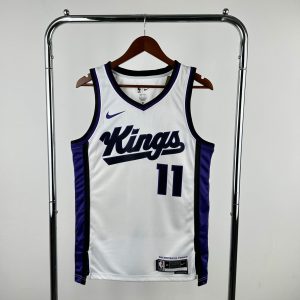 2024 Season Sacramento Kings Home White #11 Domantas Sabonis Jersey - Image 1