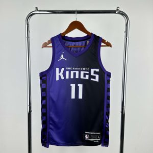 2024 Season Sacramento Kings Jordan Edition #11 Domantas Sabonis Jersey - Image 1