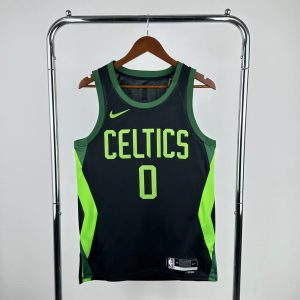 2025 Season Boston Celtics City Edition #0 Jayson Tatum Jersey - Image 1