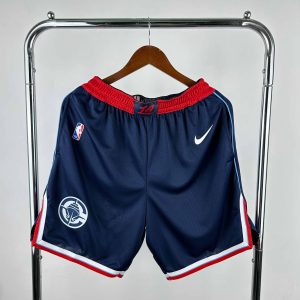 2025 Season Los Angeles Clippers Blue Basketball Shorts - Image 1