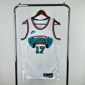2025 Season Memphis Grizzlies Retro #17 Yuki Kawamura Jersey - Image 1
