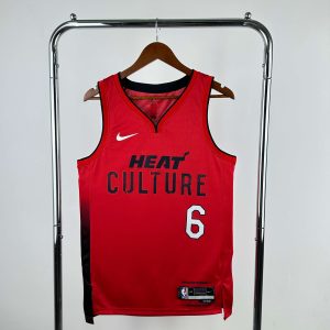 2025 Season Miami Heat City Edition #6 LeBron James Jersey - Image 1