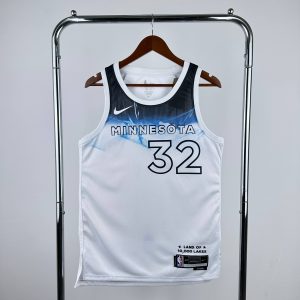 2025 Season Minnesota Timberwolves City Edition #32 Karl-Anthony Towns Jersey - Image 1