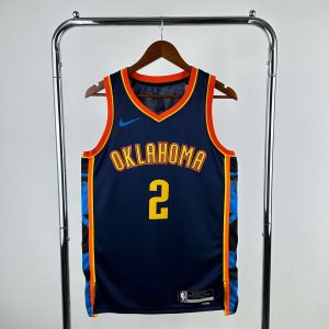 2025 Season Oklahoma City Thunder City Edition #2 Shai Gilgeous-Alexander Jersey - Image 1