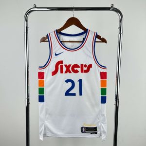 2025 Season Philadelphia 76ers City Edition #21 Joel Embiid Jersey - Image 1