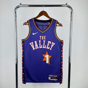 2025 Season Phoenix Suns City Edition #1 Devin Booker Jersey - Image 1