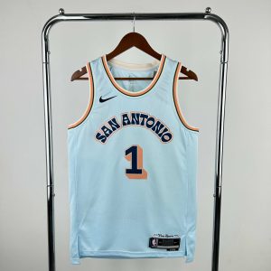2025 Season San Antonio Spurs City Edition #1 Victor Wembanyama Jersey - Image 1