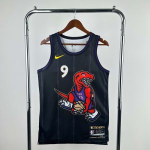 2025 Season Toronto Raptors City Edition #9 RJ Barrett Jersey - Image 1