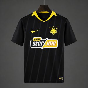 2026/27 AEK Athens Away Black Jersey - Front