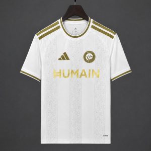 2026/27 Al-Nassr Third White Jersey – HUMAIN Sponsor Version - Front