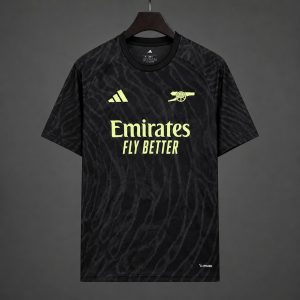 2026/27 Arsenal Home Pre-Match 2 Black Jersey - Front