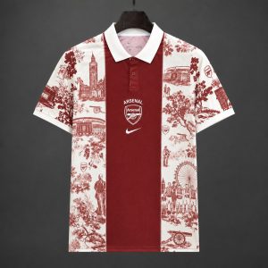 2026/27 Arsenal x Dior Red Special Edition Jersey - Front