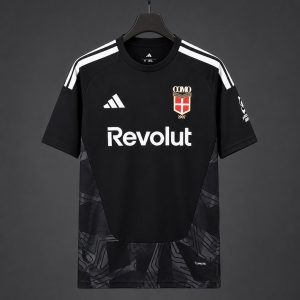 2026/27 Como 1907 Goalkeeper Black Jersey - Front