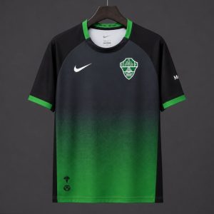 2026/27 Elche Third Green Black Jersey - Front