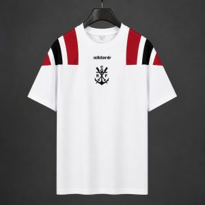 2026/27 Flamengo EQT White Jersey - Front