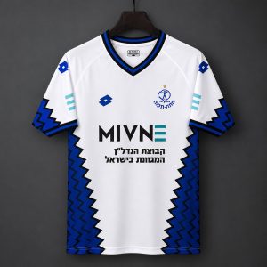2026/27 Hapoel Petah Tikva Away White Blue Jersey - Front