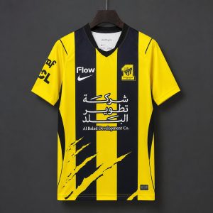 2026/27 Ittihad Home Yellow Jersey - Front
