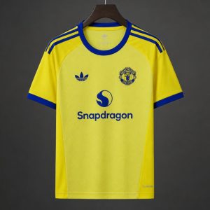 2026/27 Manchester United Yellow Goalkeeper Jersey - Front