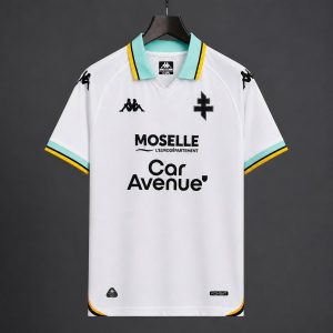 2026/27 Metz Away White Jersey - Front